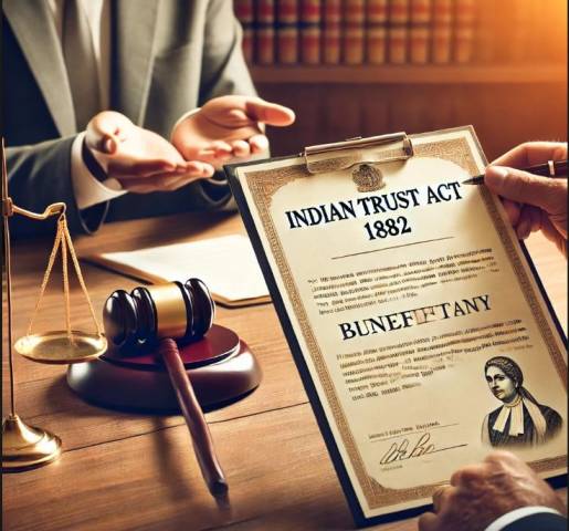 rights and liabilities of beneficiary under trust act