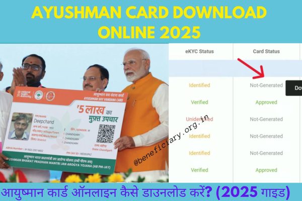 Ayushman Card Download Online 2025