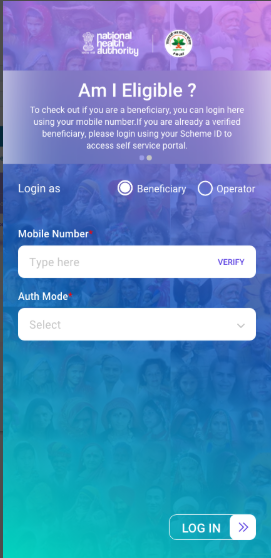Mobile App Beneficiary NHA Gov In